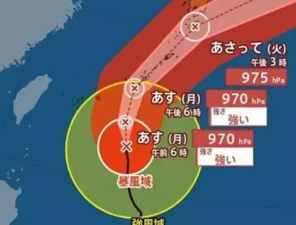 【台風情報】「台風6号(チャンミー)」最大瞬間風速50m/s・中心気圧970hPa“強い勢力”に発達し日本に接近…西日本・東日本でも警報級大雨のおそれ　最新の進路予想・予想降水量は？気象庁31日最新情報【6月5日(金)にかけての雨風シミュレーション】