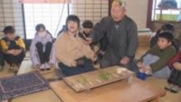 無病息災と五穀豊穣願う　鳥取県鳥取市で伝統行事「七草がゆ」と「鳥追い」