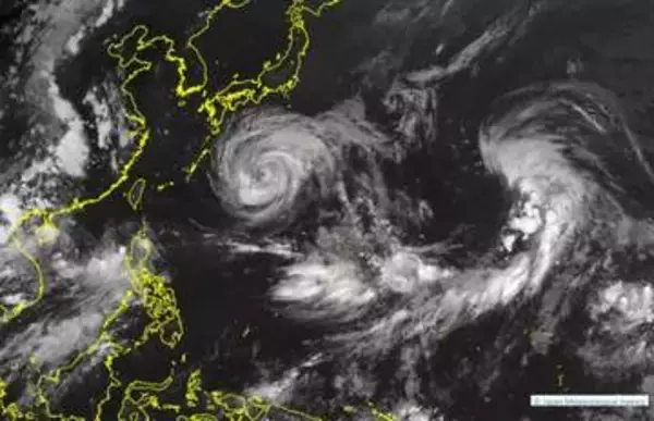 【トリプル台風情報】大型の「台風15号(チャンホン)」今後日本の東へ　「台風13号(ドルフィン)」進路予想は西寄りに？「台風14号(クジラ)」　今後の進路予想・雨風シミュレーション【気象庁5日19時30分発表】