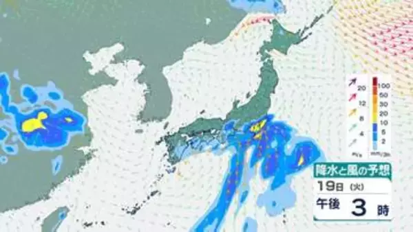 【5月15日～21日】気象庁の最新の週間天気予報　前半は晴れ、後半は雨の降る所も…各地の詳しい天気は？【5月19日(火)にかけての雨風シミュレーション】