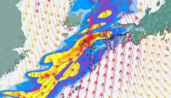 【気象庁・週間予報】週末にかけて西日本で大雨予報　警報級となるおそれも　お花見はいつがおすすめ？【4月4日(土)にかけての雨風シミュレーション】