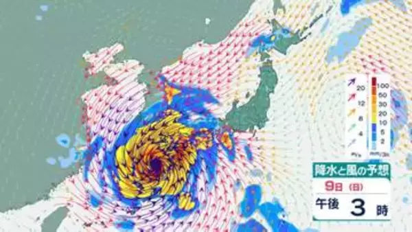 【台風情報】大型で非常に強い「台風13号（ドルフィン）」最大瞬間風速60m/s・中心気圧945hPa　今後、沖縄直撃へ…九州への影響は？　進路予想・今後の雨風シミュレーション【気象庁4日6時45分発表】