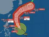 「【台風情報】「台風6号（チャンミー）」発達しながら北上→東寄りに進路変え日本に接近　最大瞬間風速55m/s・中心気圧965 hPa・“強い勢力”に発達し本州にも影響か　今後の進路は?　気象庁29日最新情報【6月3日(水)にかけての雨風シミュレーション】」の画像1