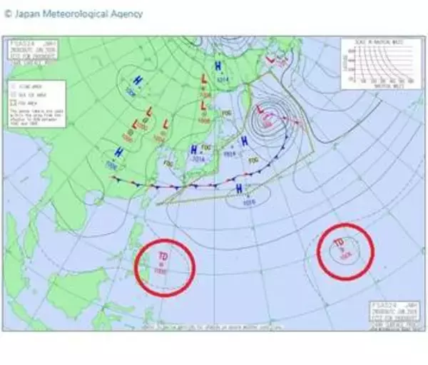 【台風のたまご】2つの熱帯低気圧が日本の南に発生する可能性　7月3日頃にかけて西日本では前線の活動の程度によって警報級の大雨となる恐れも