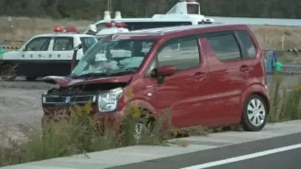 国道9号の信号機のない交差点でトラックと軽乗用車が衝突　男女2人がドクターヘリと救急車で搬送