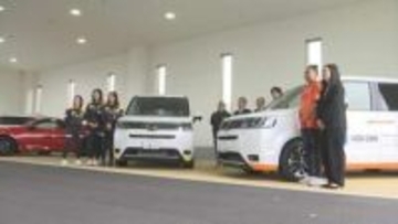 「シトリンしまね」「ディオッサ出雲FC」に新型車両を無償貸与「安全性の高い車を使ってもらうことで、疲労も少なく活用してもらえれば」