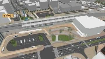 JR鳥取駅周辺再整備計画…オープンハウス型説明会が始まる　デザインコンセプトは「風紋」鳥取・鳥取市