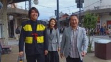 「鳥取駅前に活気がない」投稿で炎上の宮崎謙介さん　妻・金子恵美さんらとともに鳥取県へ　知事自ら出迎え案内も