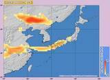 「【黄砂情報】10日(金)頃から日本列島広い範囲に黄砂が飛来するおそれ…九州・中国・四国・近畿・東海・関東・東北　アレルギー症状の悪化に注意【11日(土)にかけての黄砂飛来シミュレーション】」の画像1