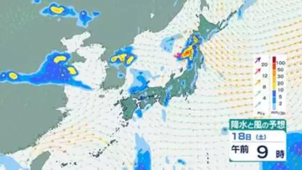 【気象庁】最新の週間天気予報(7月16日～22日)　雨の日が多い？　3連休の天気はどうなる？　20日(月・祝)にかけての雨風シミュレーション【気象庁15日発表】