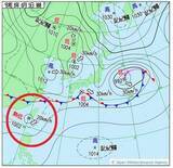 「【台風のたまご】熱帯低気圧は台風6号に似た進路で日本に接近か…1時間に20キロの速さで北東へ　一時「台風」になる可能性も　各地で警報級大雨のおそれ　6月10日(水)にかけての雨風シミュレーション【気象庁5日発表・週間天気予報】」の画像1