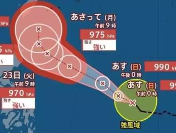 【台風情報】「台風7号(メ―カラー)」発生…台風のたまご＝熱帯低気圧が発達　“強い勢力”、最大瞬間風速50m/sまで発達予想　今後の進路予想・雨風シミュレーションは？【気象庁20日発表】