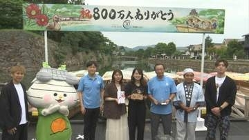 堀川遊覧船　乗船客数800万人突破　コロナ禍で一時利用が落ち込むも…朝ドラ「ばけばけ」効果などで回復　来年は就航30周年に