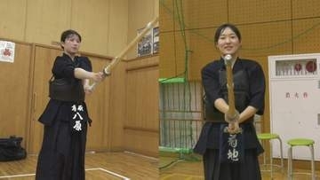 道場ではなく”体育館”のバレー部の隣で稽古…3年連続インターハイ出場の女子高生剣士に…“剣道四段”仕事のあとに稽古に励むアナウンサー剣士　鳥取の女性剣士が挑むのは「日本武道館」