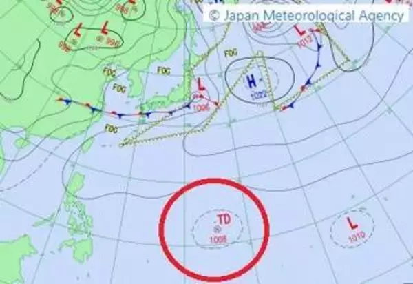 【新たな“台風のたまご”に】18日に「熱帯低気圧」発生か…今後の台風情報に注意　1時間ごとの雨風シミュレーション【気象庁予想天気図】