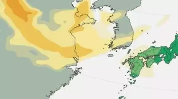 【黄砂注意】九州・中国・四国など西日本に飛来するおそれ…アレルギー症状の悪化に注意【6日～9日にかけての黄砂飛来シミュレーション】