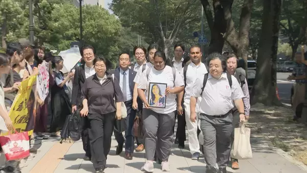 「入管施設でスリランカ人の女性死亡 国に損害賠償求める裁判で妹が涙の訴え ｢同じようなことが繰り返されてほしくない｣ 名古屋」の画像