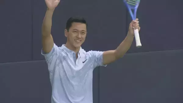 車いすテニス小田凱人選手 病気と闘う子どもたちとふれあいエール スポーツの楽しさ伝える 名古屋・緑区