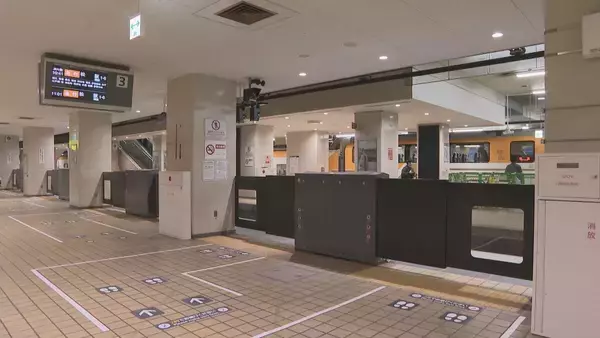 「駅ホームの安全性向上のため」 近鉄名古屋駅に初めて設置されたホーム柵 20日から運用開始