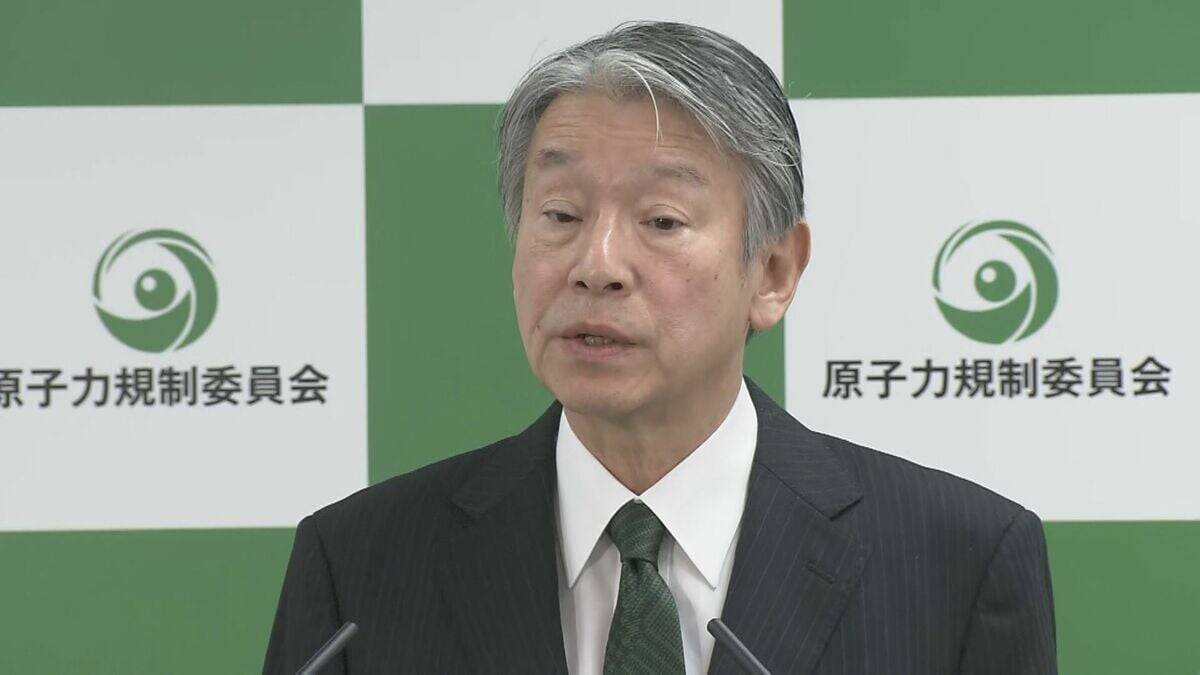 ｢国際的な安全原則を無視した｣浜岡原発再稼働に関わるデータ不正問題 原子力規制委員会は経緯などを報告するよう中部電力に｢命令書｣手渡す