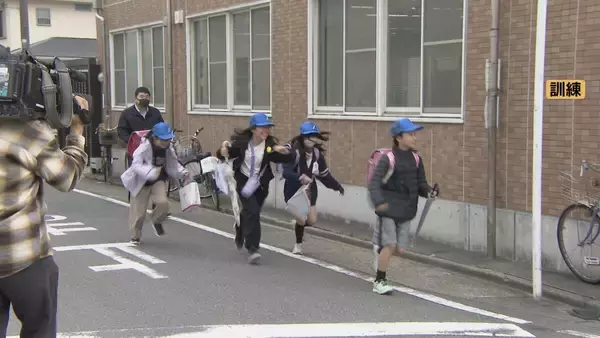 「下校中“不審者”に話しかけられたら… 新学期に増加する子どもへの｢声かけ｣｢つきまとい｣ 小学生らが防犯訓練 愛知」の画像