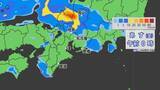 「東海地方はあすにかけて大雨のおそれ 24時間予想雨量 岐阜150ミリ 愛知･三重80ミリ 雨シミュレーション 低い土地の浸水や河川の増水などに警戒を」の画像4