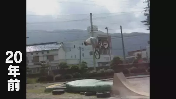 「｢みんな変な自転車、下手じゃんって…｣ 自作ジャンプ台で練習していた36歳レジェンドの“原点” ｢ドリームラン｣叶えるため車中泊で全国遠征 BMXフリースタイル【アジア大会 愛知･名古屋】」の画像
