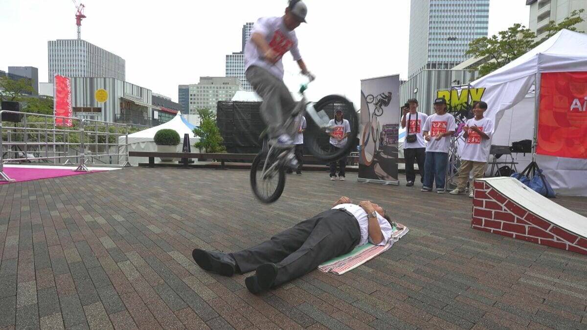 ｢みんな変な自転車、下手じゃんって…｣ 自作ジャンプ台で練習していた36歳レジェンドの“原点” ｢ドリームラン｣叶えるため車中泊で全国遠征 BMXフリースタイル【アジア大会 愛知･名古屋】