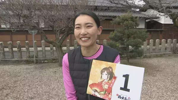 「初代“最強の福女”は誰に？岐阜･恵那市で｢福女チャレンジ｣ ゴールの神社を目指し111人が全力疾走 きっかけは“福男選び”… 街おこしに期待込め」の画像
