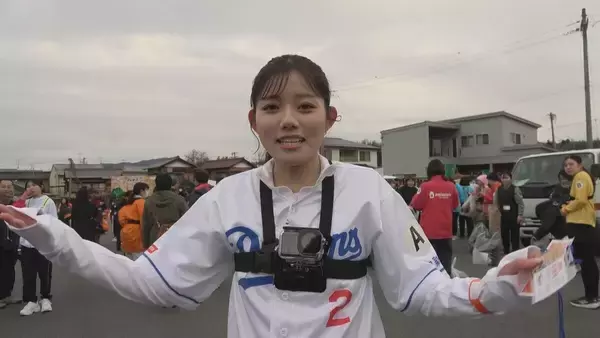 「初代“最強の福女”は誰に？岐阜･恵那市で｢福女チャレンジ｣ ゴールの神社を目指し111人が全力疾走 きっかけは“福男選び”… 街おこしに期待込め」の画像