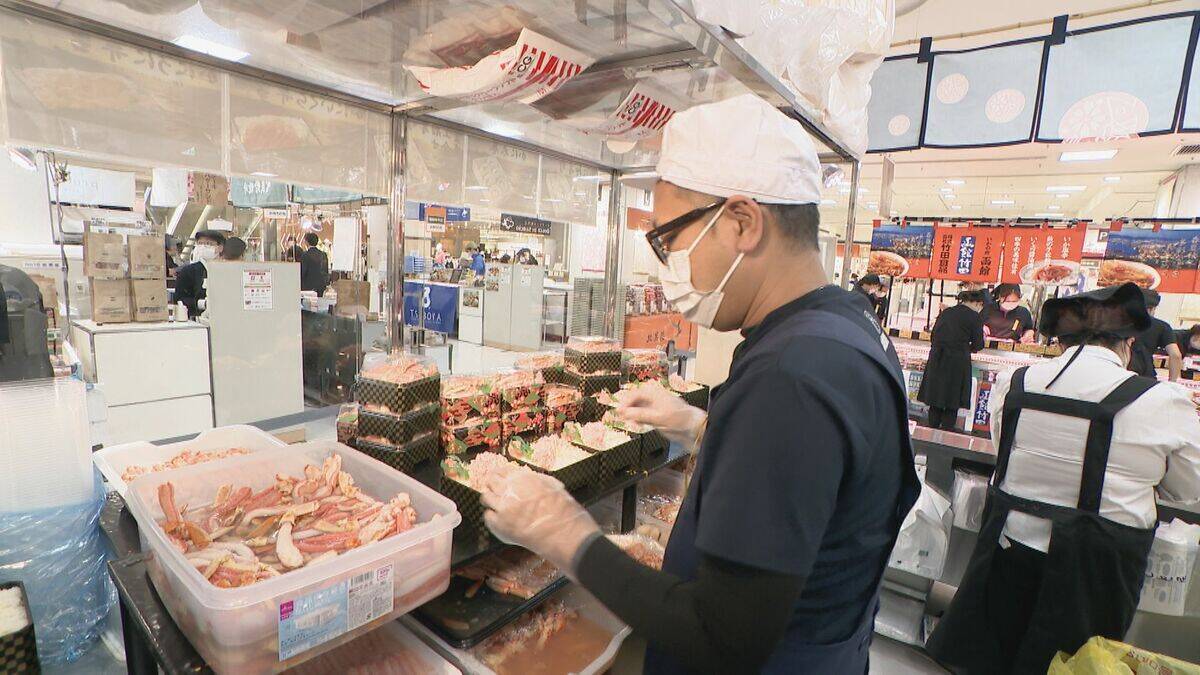 “カニ尽くし弁当”や“塩辛じゃがバター” 20回目となる『春の大北海道展』は ｢北海道をほぼすべて味わえる｣ ジェイアール名古屋タカシマヤ