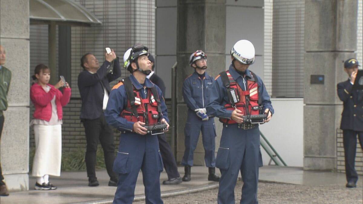 愛知･豊橋市で｢水難救助対応型ドローン｣導入 浮き輪投下やスピーカーで呼びかけも… 赤外線カメラ搭載で夜間でも捜索可能に