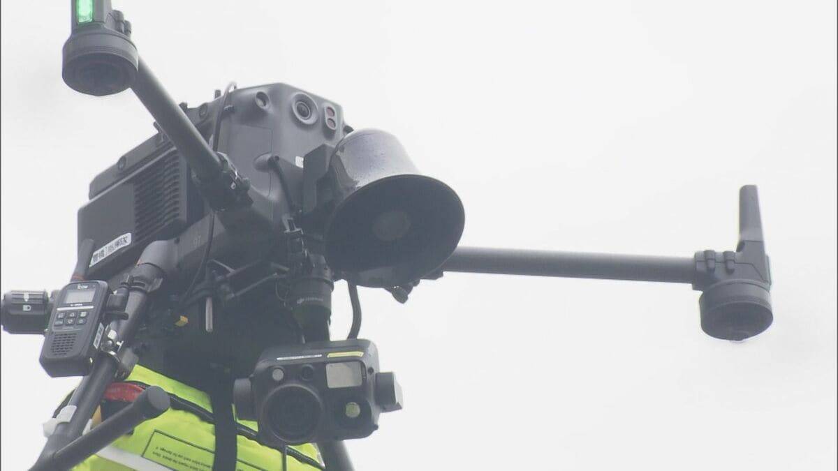 愛知･豊橋市で｢水難救助対応型ドローン｣導入 浮き輪投下やスピーカーで呼びかけも… 赤外線カメラ搭載で夜間でも捜索可能に