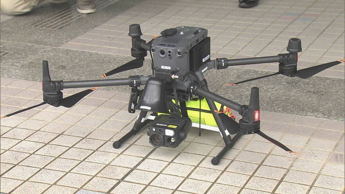 愛知･豊橋市で｢水難救助対応型ドローン｣導入 浮き輪投下やスピーカーで呼びかけも… 赤外線カメラ搭載で夜間でも捜索可能に