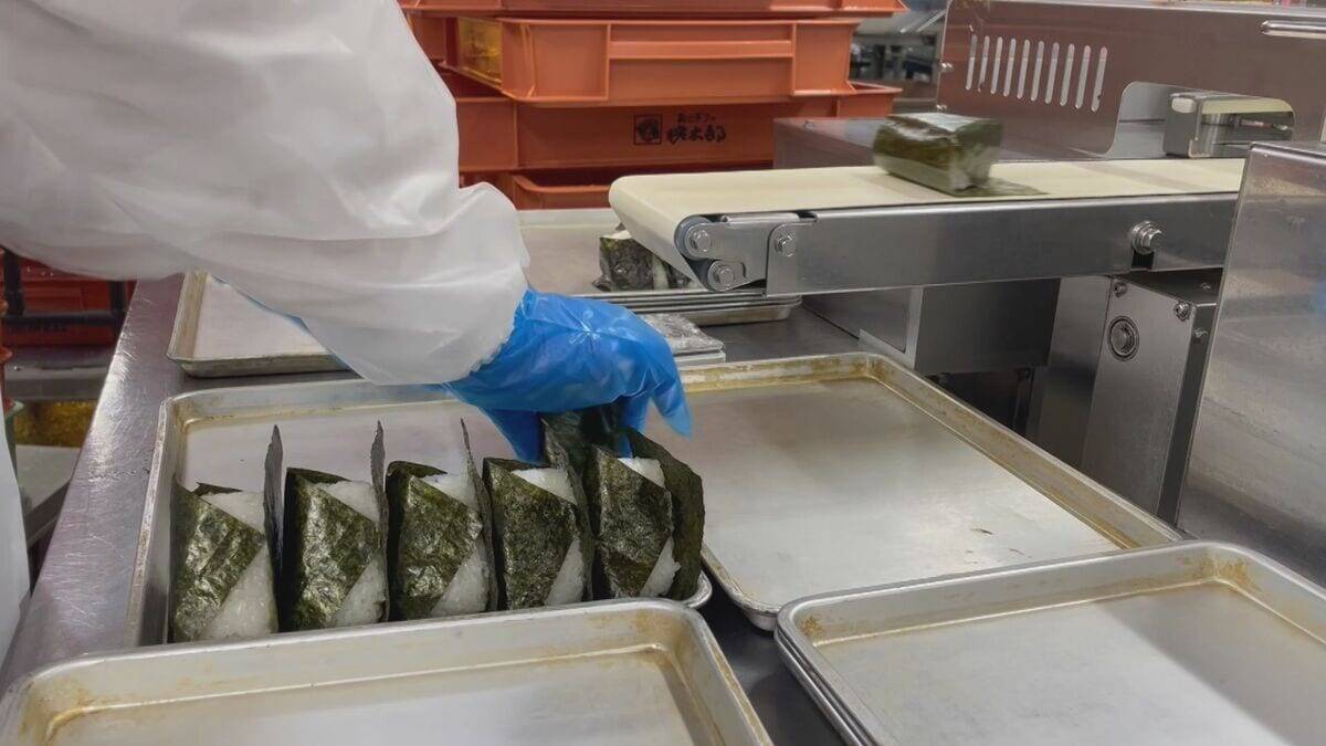 中東情勢の影響は“おにぎり”チェーンにも 個包装フィルムは値上げ･品薄に 商品の価格は｢値上げせず販路広げる｣ 三重･四日市市