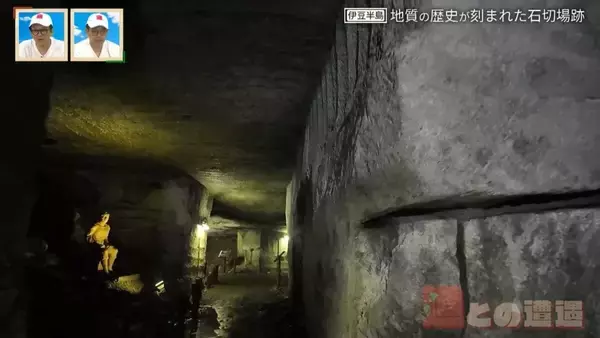 「温泉旅館内に防空壕⁉ “地層”が間近で見られる道とは？静岡・伊豆半島「ジオパーク」にまつわる3つの道をたどる【道との遭遇】」の画像