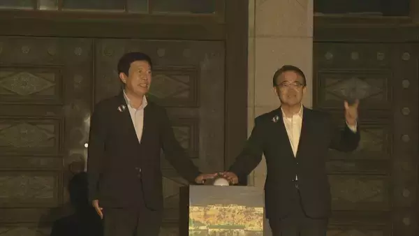 重要文化財の愛知県庁と名古屋市役所にプロジェクションマッピング投影 “あいち・なごやアート＆ライツ” 10月24日まで毎日午後６時半から９時まで約10分間のプログラムをループ上映