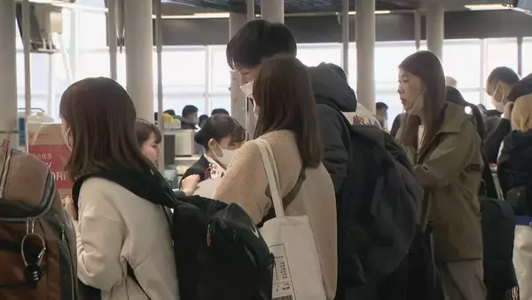 「中国便 “渡航自粛”で大幅減少 中国本土便の予約数は前年比約36％減 中部空港の年末年始予約状況 出発ピークは12月27日 到着ピークは1月3日」の画像