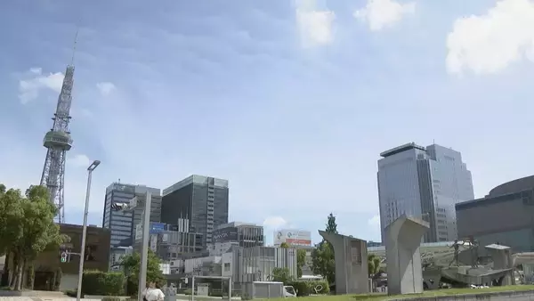 「東海地方は各地で今年一番の暑さに こまめな水分補給など熱中症対策を 午後は岐阜県を中心に急な強い雨や落雷などに注意」の画像