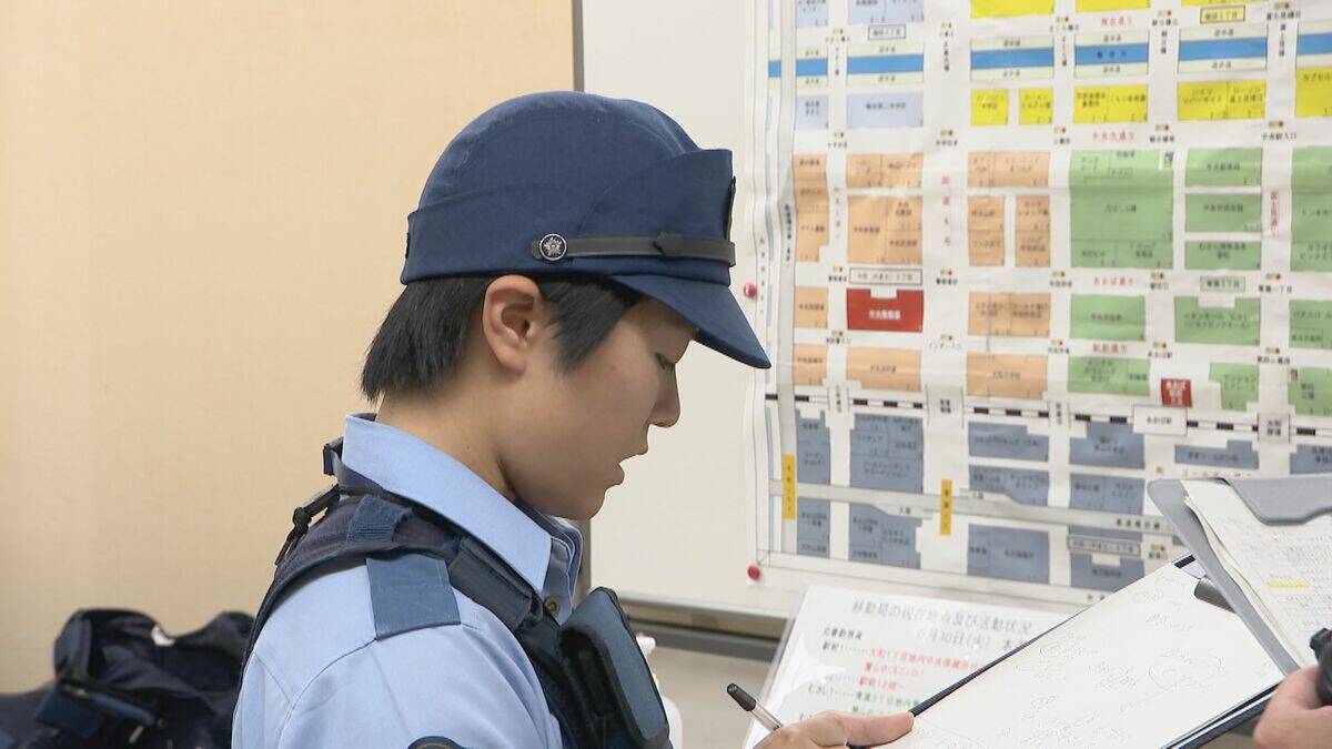 犯人検挙のカギ“初動捜査”の腕を競う大会 ｢現場担当｣と｢指令担当｣ 2人１組の女性警察官に密着 練習しすぎて｢夢の中でも指令を出していた…」愛知県警