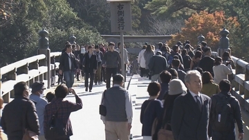 中国人観光客の“渡航自粛” 三重･伊勢神宮への影響はそれほどない？｢元々アジアの観光客が多いわけでは…｣ ｢年末のいつもの盛り上がりを楽しみにしている｣