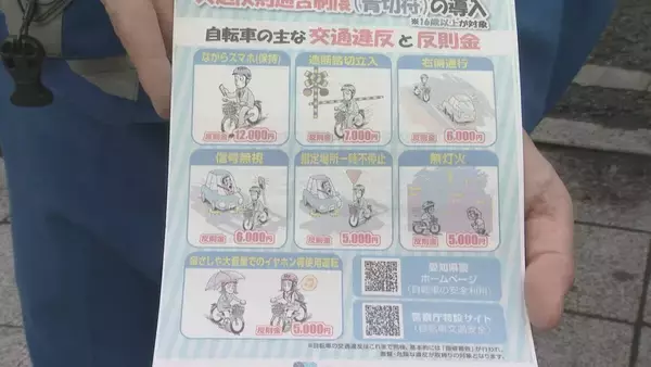 「自転車の青切符詐欺は“ウソの申告”だった ｢警察官2名だから2万5000円ずつ｣ 男性が5万円だまし取られたと警察に相談 ｢今まで警察に呼び止められ腹が立った｣ 名古屋」の画像