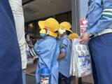 「「交通ルールに気をつけて」子ども警察官がスーパーで“ドーナツ”配って交通事故“ゼロ”を呼びかけ　中部保育園の園児約20人が参加　愛知・岩倉市」の画像4
