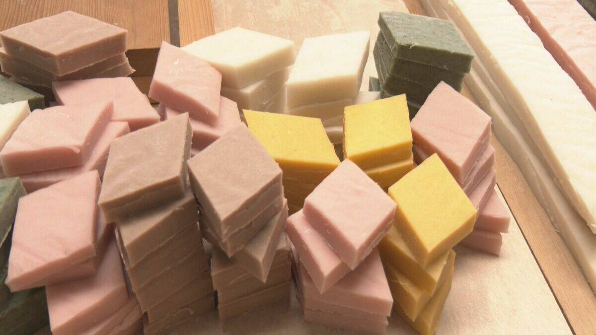 ひと月遅れで｢ひな祭り｣祝う 飛騨地方の名物“5色のひし餅”づくり最盛期 高齢化などで今は1人で製造 色で季節の移り変わりを表現