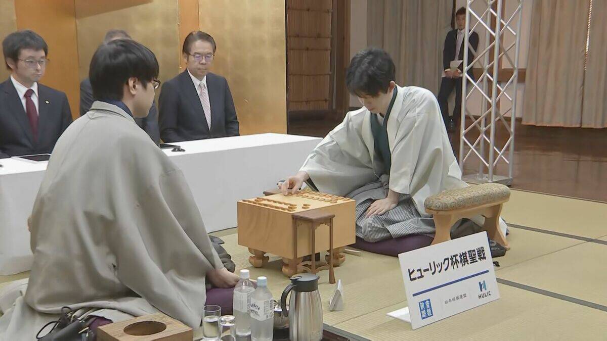 ｢棋聖戦｣第2局始まる 第1局は藤井聡太六冠(23)が勝利 挑戦者はタイトル戦初出場の服部慎一郎七段(26)  19日午後決着の見込み 栃木･日光市