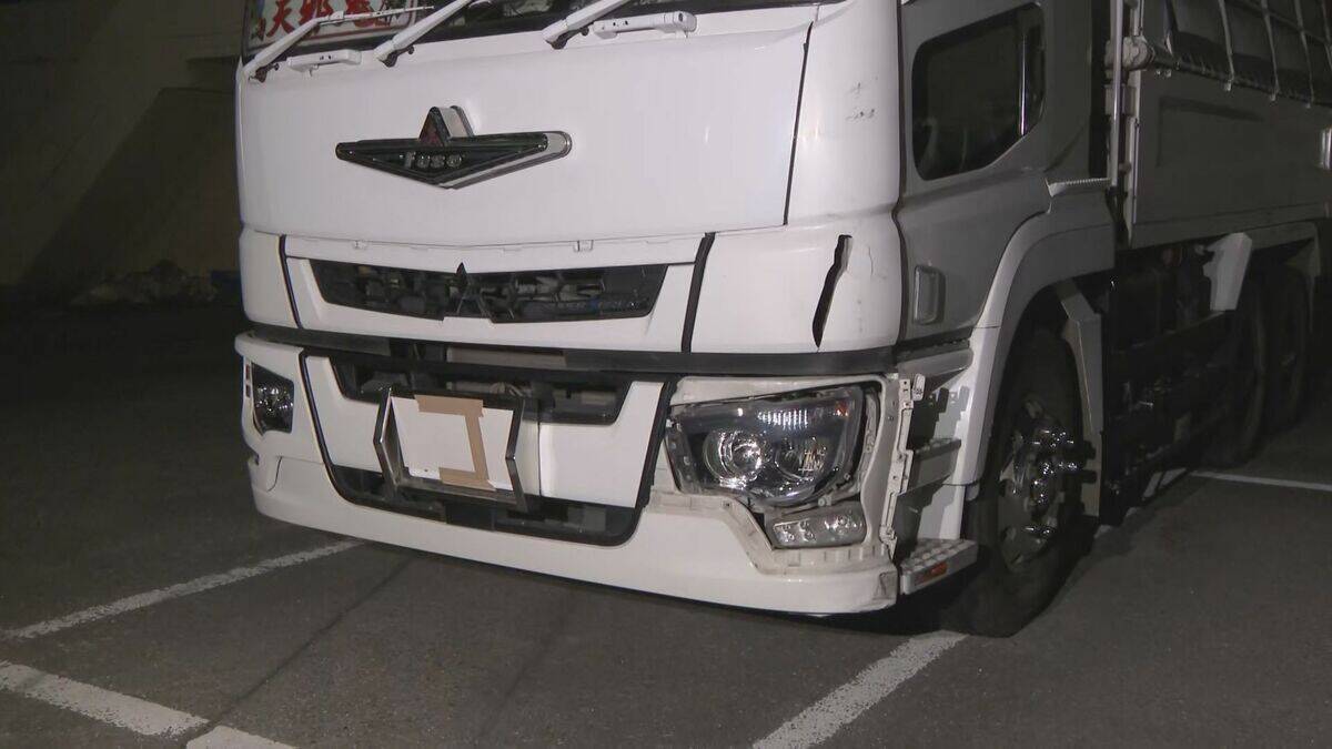 飲酒運転のダンプカーにはねられ自転車の男性死亡 32歳男を逮捕 ｢飲酒運転していたのは間違いない｣ 愛知