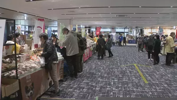 中日ビルで｢ふるさとフェア｣ 全国13県の特産品300点以上が並ぶ 旧中日ビル時代から続く通算74回目の開催