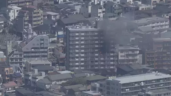 【速報】名古屋･瑞穂区でマンション火災 けが人など不明 ｢黒煙が出ている｣と目撃者から通報