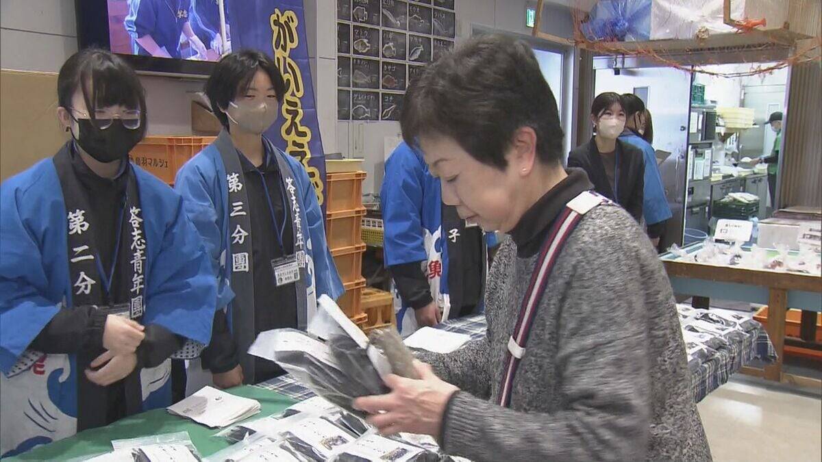 ｢愛情込めて育てた｣ 中学生がワカメの種付け･加工から販売まで体験 約40年前から続く“地元の味”広める取り組み  三重･答志島