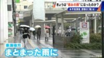 水不足深刻 久しぶりの雨は“恵みの雨”になった？豊川用水の節水続く農家 ｢作物的にはもうちょっと雨欲しかった」